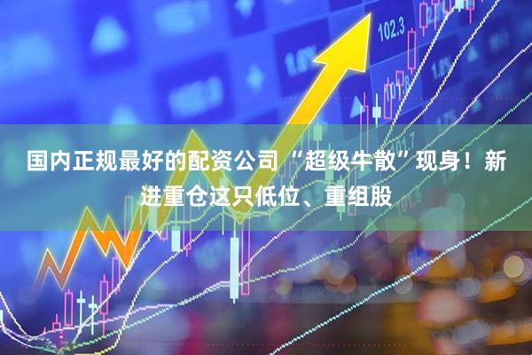 国内正规最好的配资公司 “超级牛散”现身！新进重仓这只低位、重组股