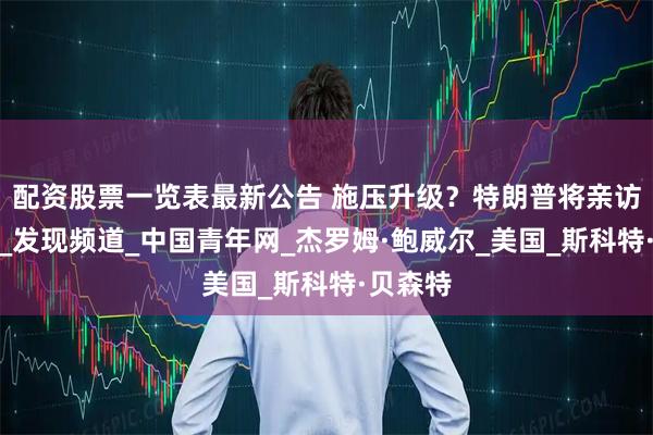 配资股票一览表最新公告 施压升级？特朗普将亲访美联储_发现频道_中国青年网_杰罗姆·鲍威尔_美国_斯科特·贝森特